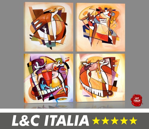 Quartetto musicale quadro - musicale,