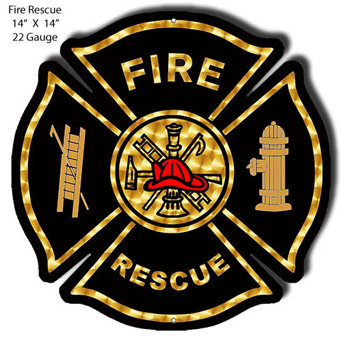 Targa latta fire - latta, rescue"