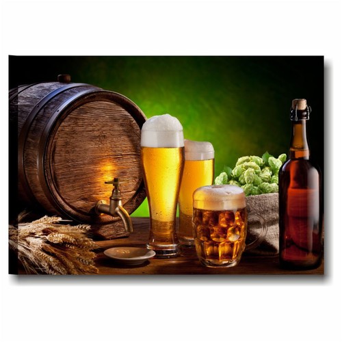 Birra quadro moderno 70x50 - birra,