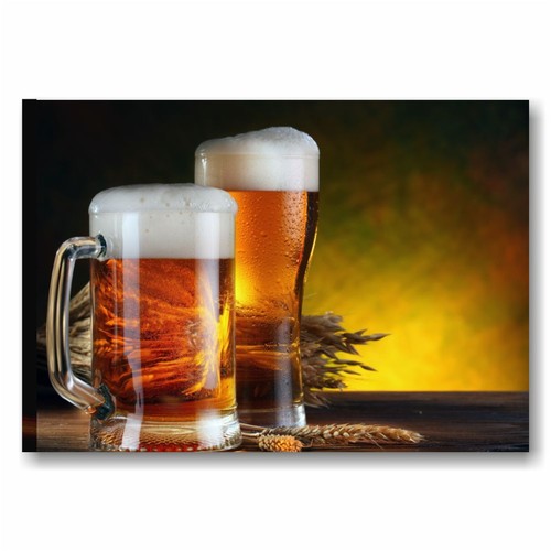Birra quadro 70x50 stampa - birra,