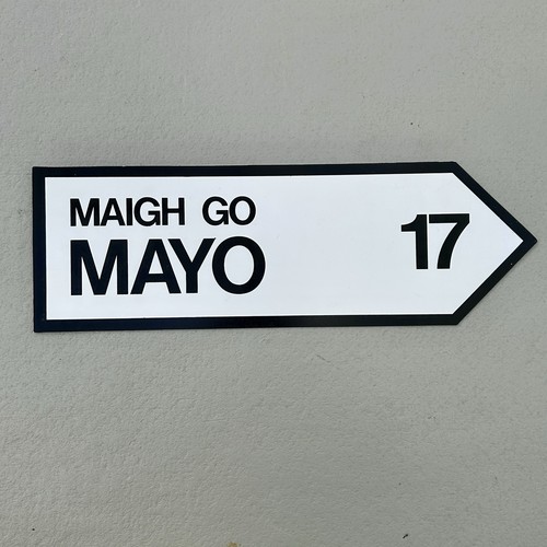 Insegna irlandese mayo - insegna, go