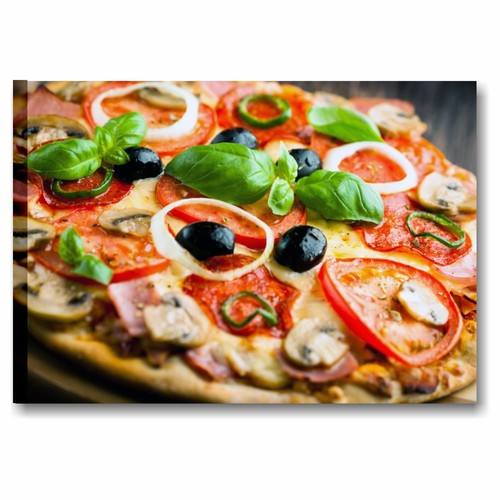 Pizza quadro 70x50 - 70x50, su