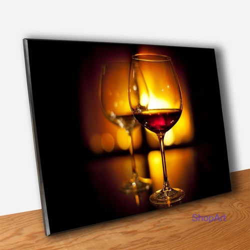 Quadro pannello calici - calici, vino