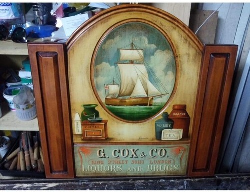 Quadro legno pub - da,