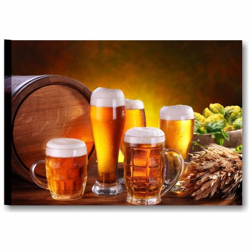 Birra quadro moderno 70x50 - 4,