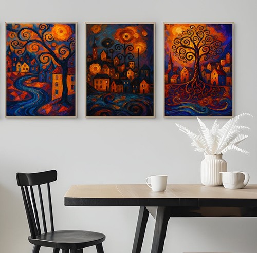Set poster pittura - set,